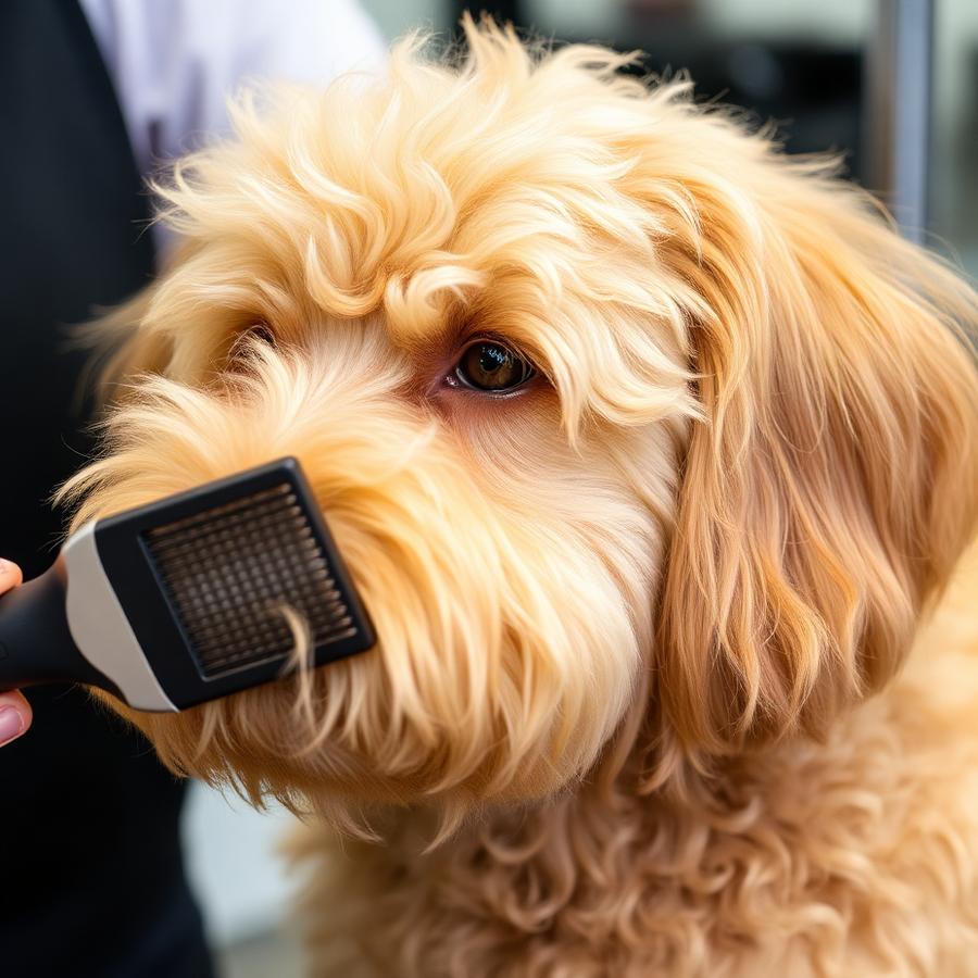 Happy groomed dog by Bark & Ride
